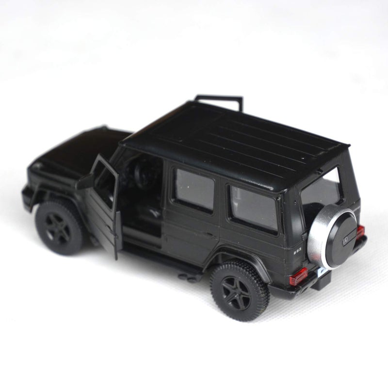 Tianmei 1:32 Scale SUV Styling Alloy Die-Cast Car Model Collection Decoration Ornaments, Kids Play Vehicle Toys with Pull Back Action and Open Doors (BC G63 - Black) - Image 5
